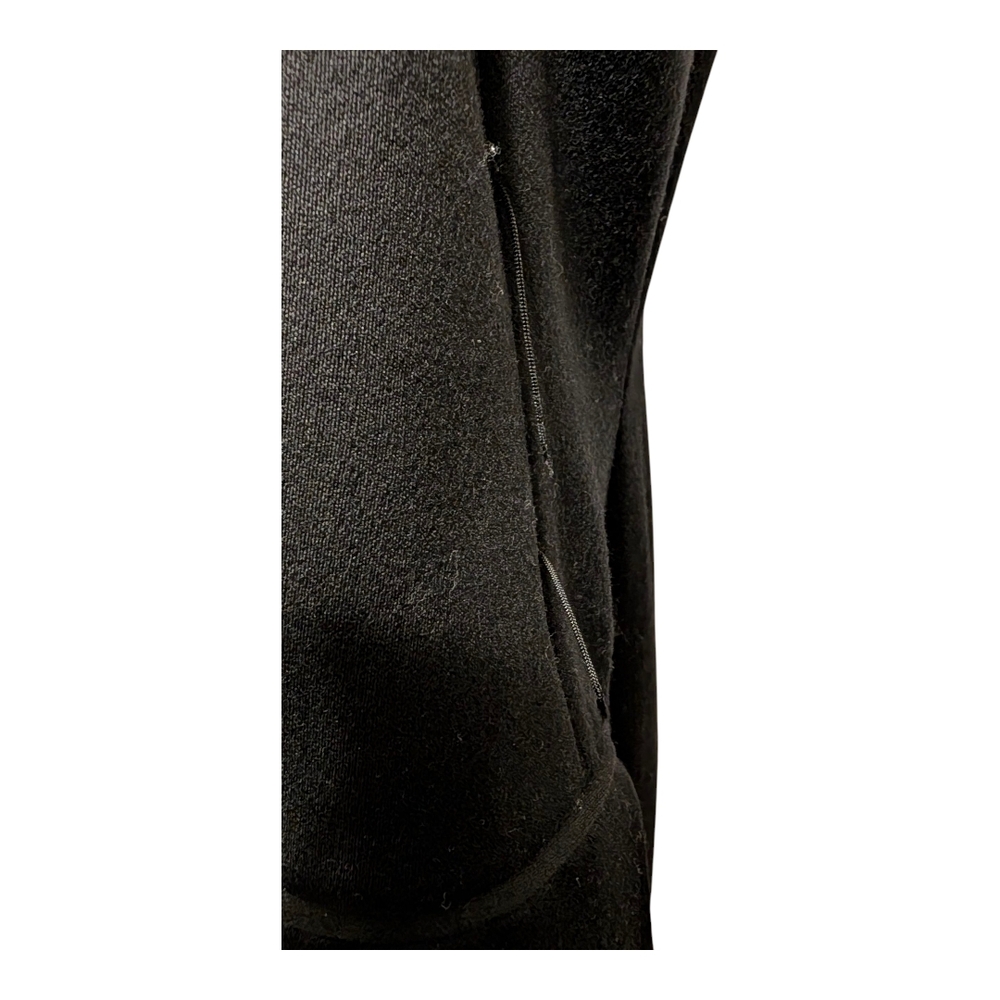 Rare!!! Vintage Beaded Zara Woman 100% Wool Black Beaded Coat. Made In Spain - Picture 13 of 14